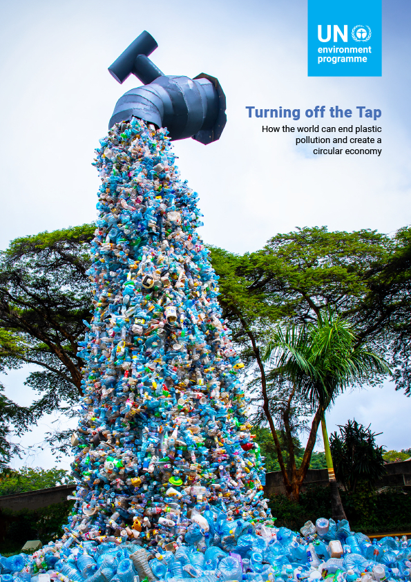 UNEP는 ‘조치를 취한다면’ 2040년까지 전 세계 플라스틱 오염을 80% 줄일 수 있다는 보고서를 내놨다. (사진=UNEP)
